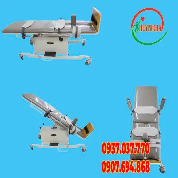 Giường xiên quay tập đứng bệnh nhân lớn (điện) PN36LD