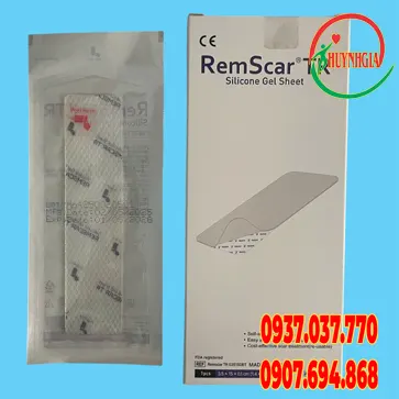 Miếng dán Silicone mờ sẹo Remscar TR
