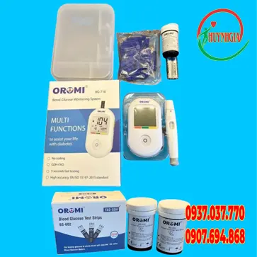 Máy Đường Huyết Oromi BG-710