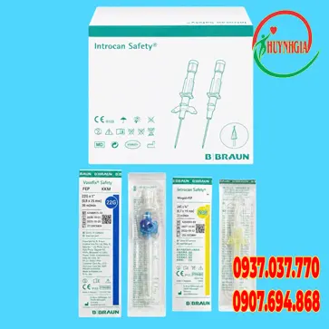 Kim luồn tĩnh mạch Braun các cỡ