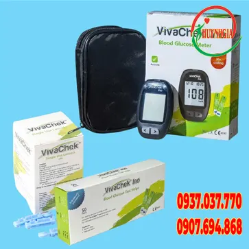 Máy đo đường huyết Vivachek Ino trọn combo