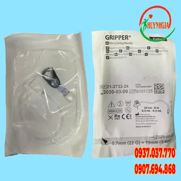 Kim truyền dùng cho buồng tiêm dưới da (Kim Gripper)