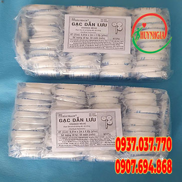 Gạc dẫn lưu Bảo Thạch 0.01x 2m x 4 lớp