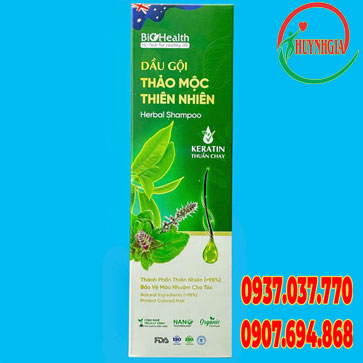 Dầu gội thảo mộc thiên nhiên BioHealth