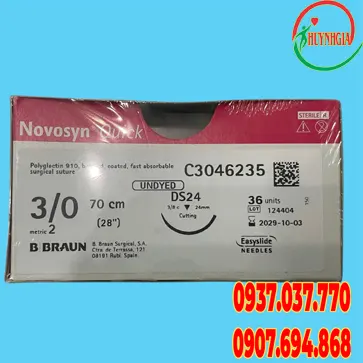 Chỉ Novosyn Quick undy 3/0 C3046235