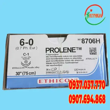 Chỉ phẫu thuật Prolene số 6/0 8706H