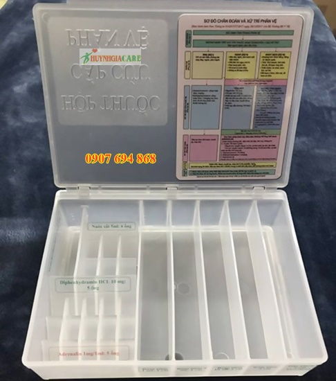 Hộp thuốc cấp cứu sốc phản vệ