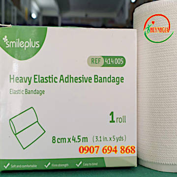 Băng keo thun co giãn Smileplus 8x4.5cm 414005
