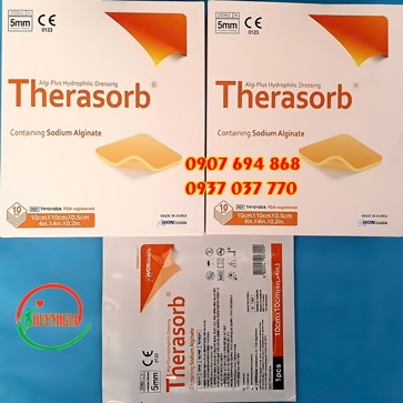 bang xop vet thuong therasorb algi plus hydrophillic 10 10cm
