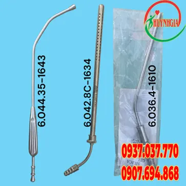 Ống hút dịch phẫu thuật thép không rỉ